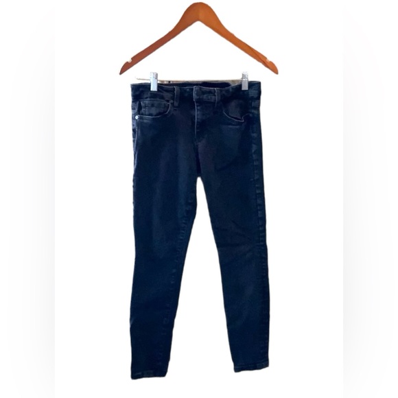 Joe's Jeans Denim - Joes Skinny Fit Black Denim Jeans Stretch Five Pocket Design Size 28